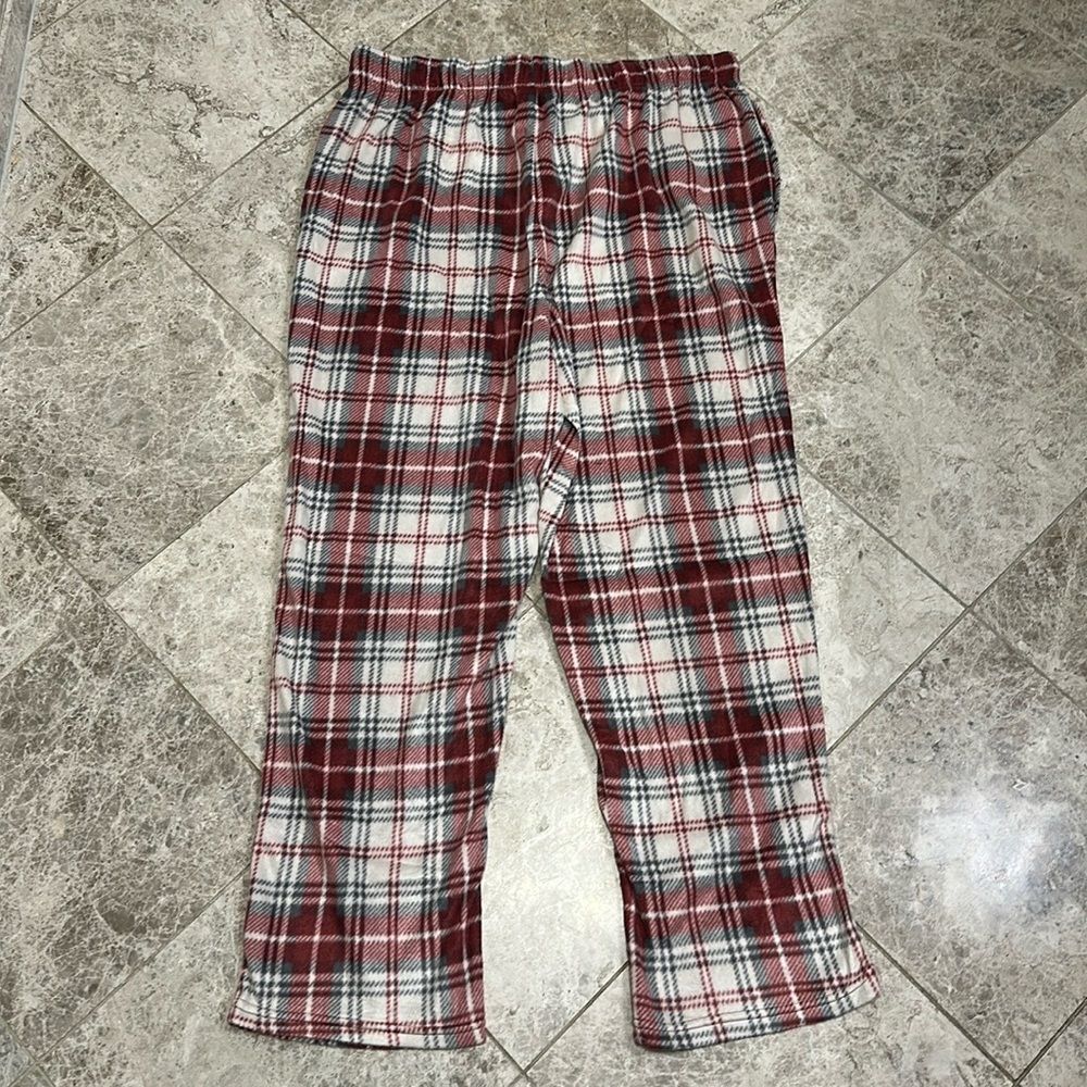 Cuddl Duds Winter Plaid Fleece PJ Pajama Lounge Pant NEW Size XXL - Picture 6 of 10